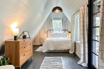 Bedroom 2 is the highlight of A-frame design